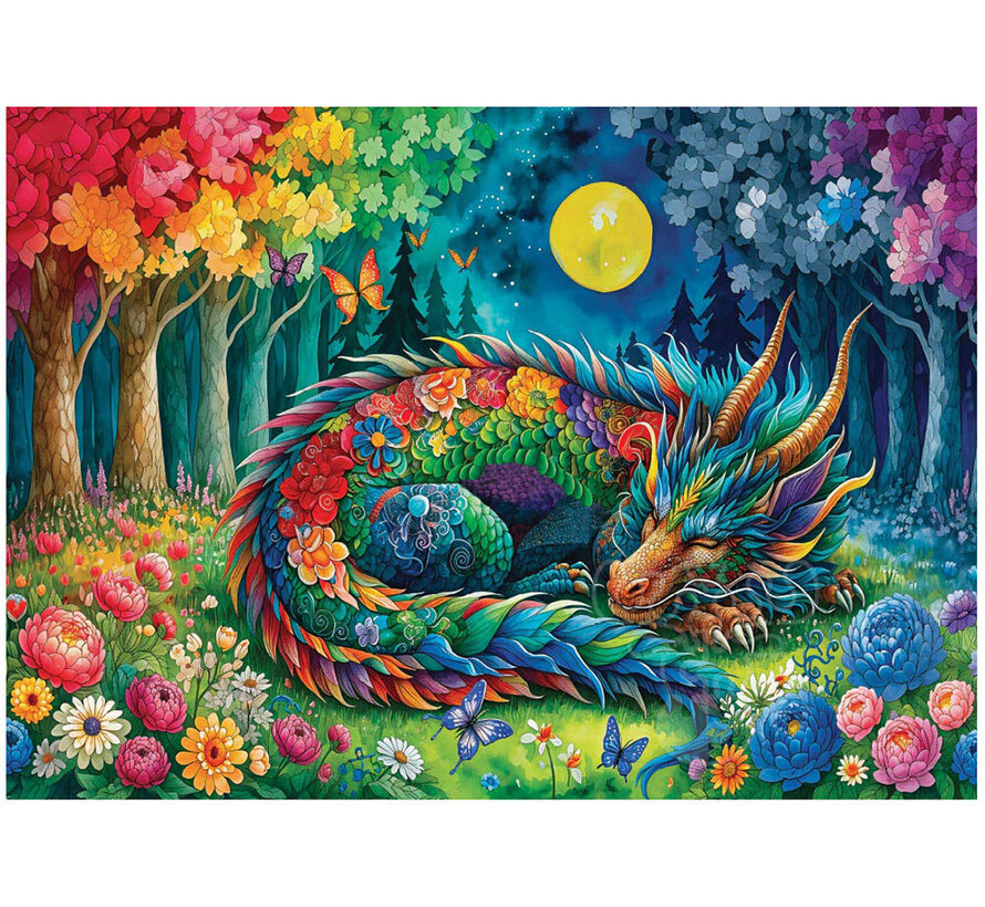 Delfy Moonlit Dragon Dreams Puzzle 1000pcs *