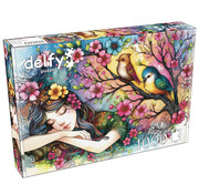 Delfy Delfy Dreaming in Bloom Puzzle 1000pcs - Canada Only