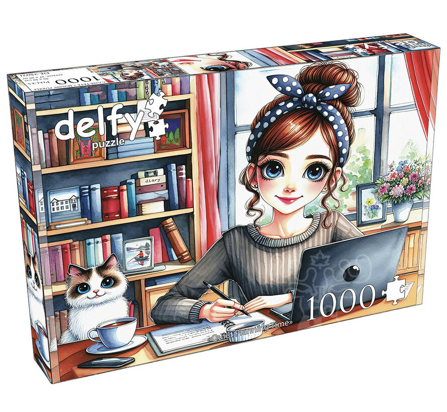 Delfy Quiet Planning Time Puzzle 1000pcs