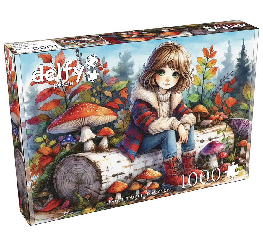 Delfy Beneath Autumn's Canopy Puzzle 1000pcs