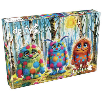 Delfy Delfy Monsterous Trio Puzzle 1000pcs - Canada Only