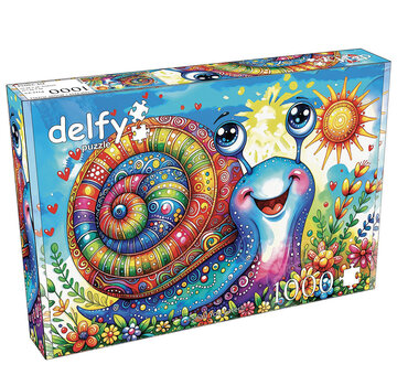 Delfy Delfy Snail You Later Puzzle 1000pcs - Canada Only