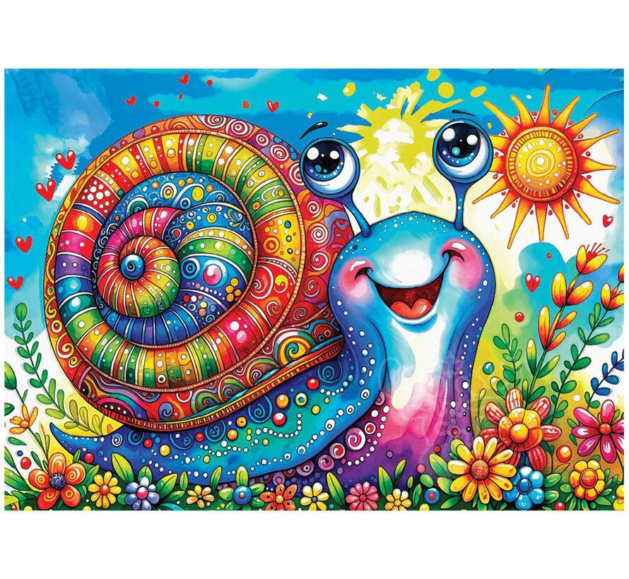 Delfy Snail You Later Puzzle 1000pcs