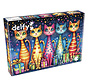 FINAL SALE Delfy Purrfectly Wrapped Puzzle 1000pcs *