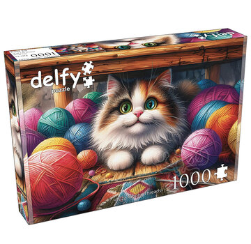 Delfy Delfy Fuzz Among Threads Puzzle 1000pcs - Canada Only