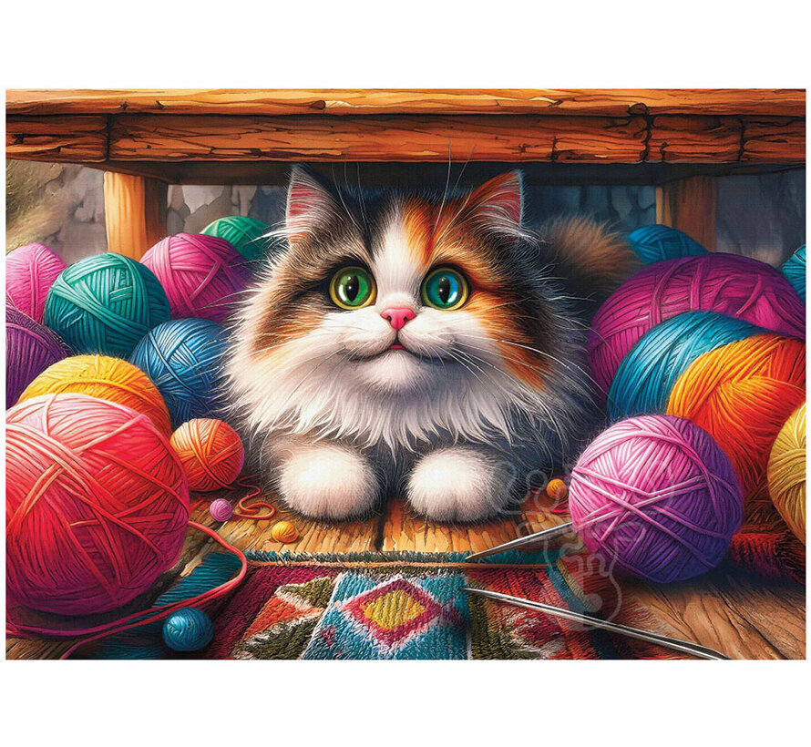 FINAL SALE Delfy Fuzz Among Threads Puzzle 1000pcs*