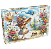 Delfy Delfy Stroll Through Time Puzzle 1000pcs - Canada Only
