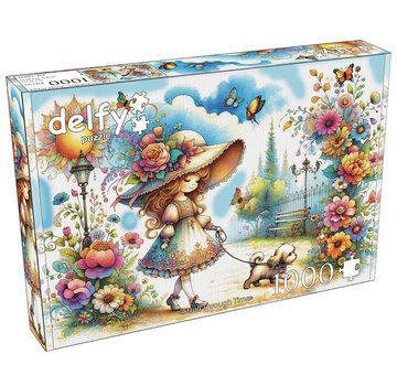Delfy Delfy Stroll Through Time Puzzle 1000pcs - Canada Only