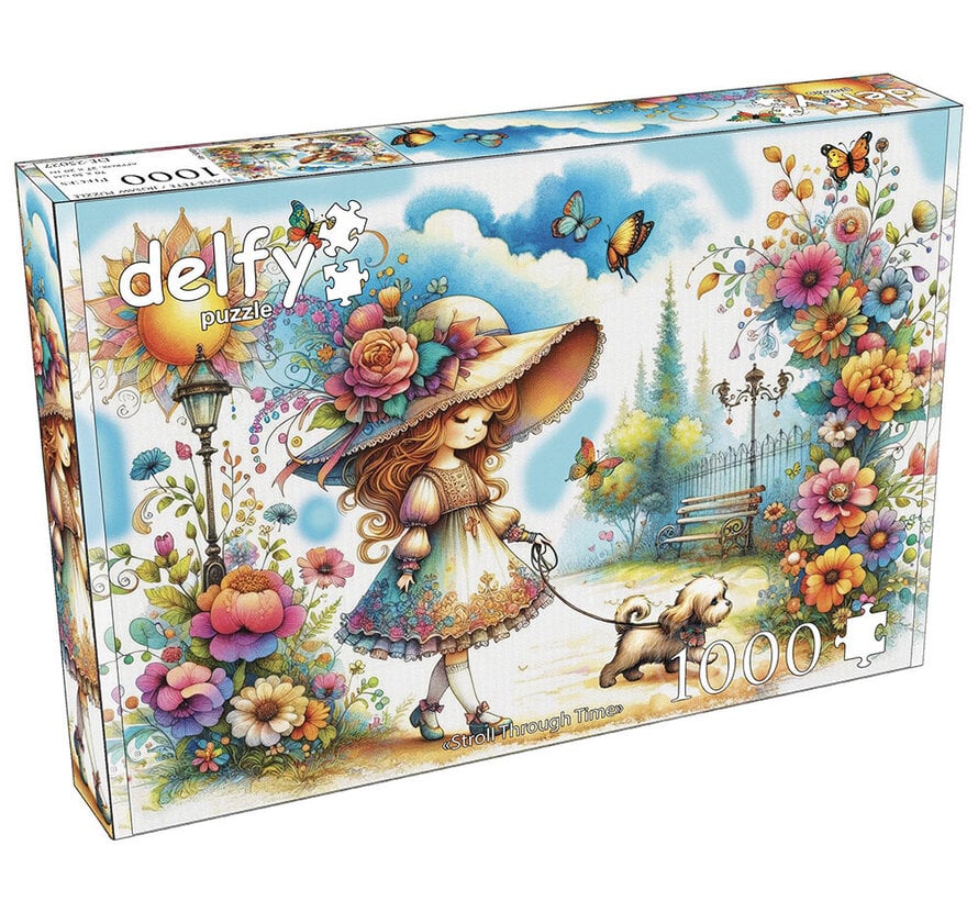Delfy Stroll Through Time Puzzle 1000pcs