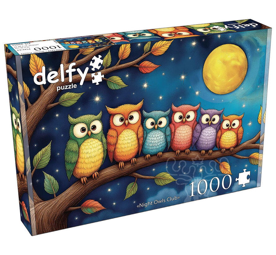 Delfy Night Owls Club Puzzle 1000pcs *