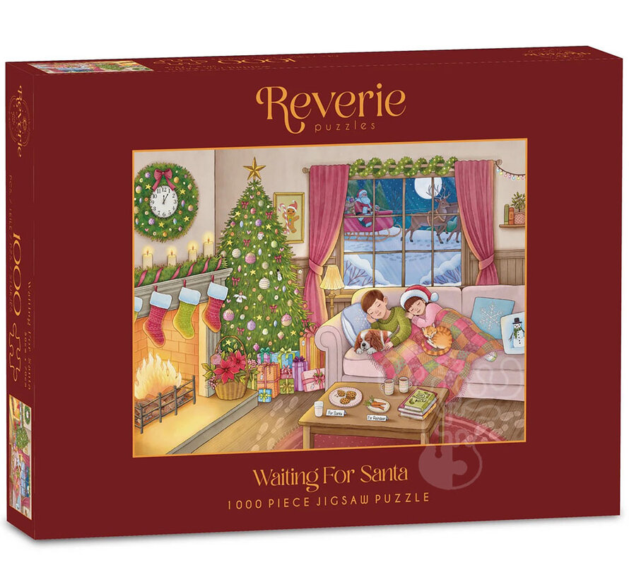 Reverie Waiting For Santa Puzzle 1000pcs CANADA ONLY