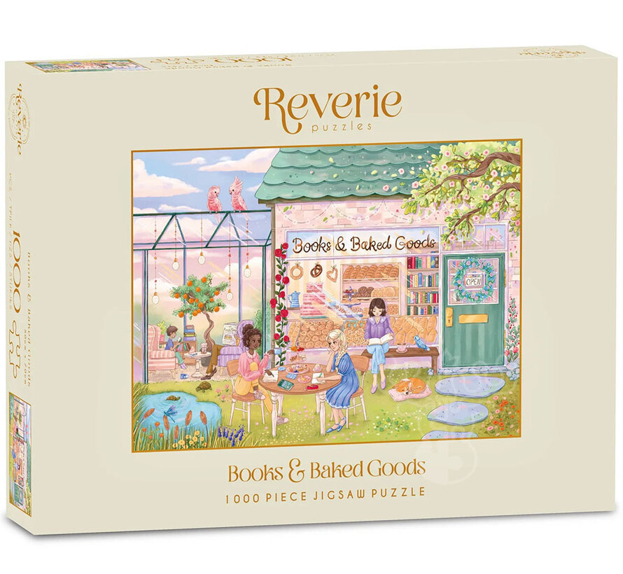 PRE-ORDER Reverie Books & Baked Goods Puzzle 1000pcs