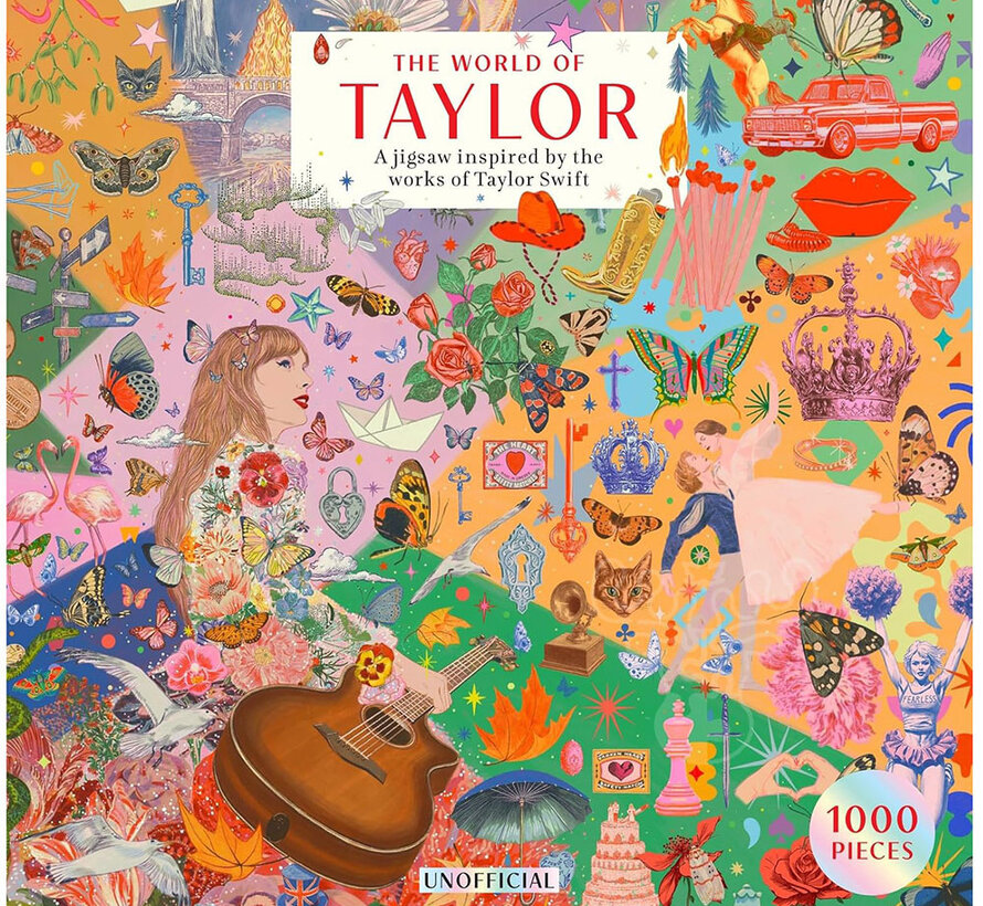 Laurence King The World of Taylor Puzzle 1000pcs