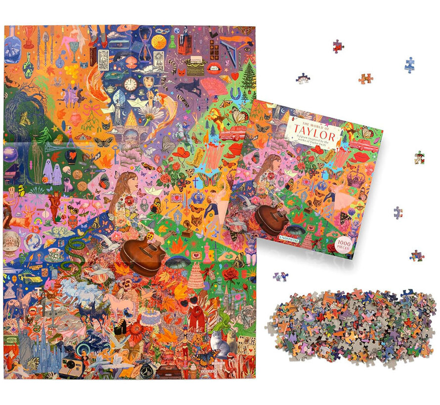 Laurence King The World of Taylor Puzzle 1000pcs