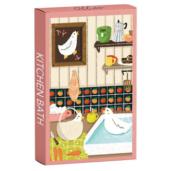Olleo Puzzles Olleo Kitchen Bath Mini Puzzle 99pcs
