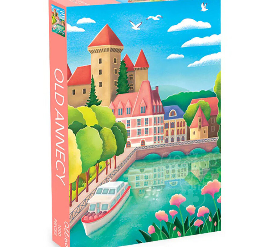 Olleo Old Annecy Puzzle 1000pcs