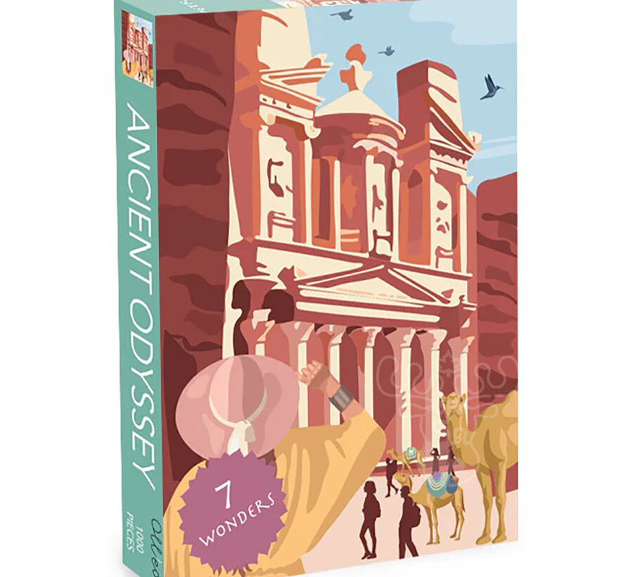 Olleo 7 Wonders: Ancient Odyssey, Petra Puzzle 1000pcs