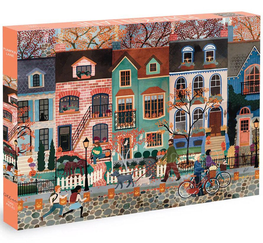 Olleo Pumpkin Lane Puzzle 1000pcs