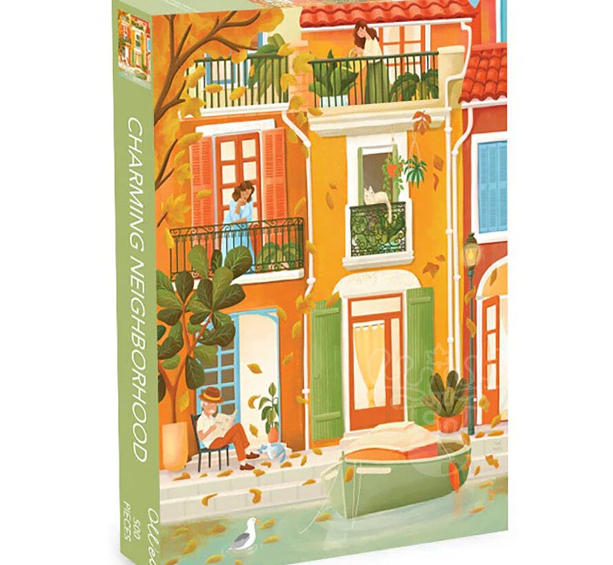 Olleo Charming Neighborhood Puzzle 500pcs