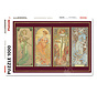 Piatnik Mucha - Four Seasons, Metallic Puzzle 1000pcs