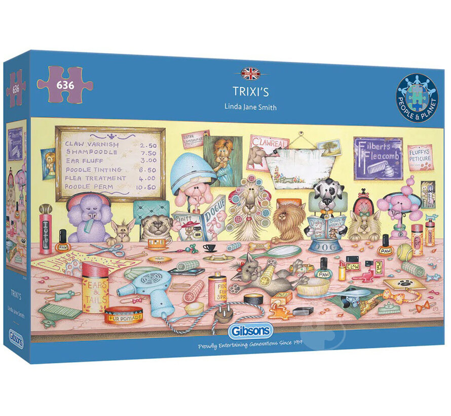 Gibsons Trixi's Puzzle 636pcs RETIRED