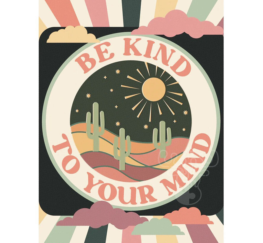 FINAL SALE Gibsons Be Kind to Your Mind Puzzle 500pcs RETIRED