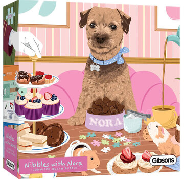 Gibsons Gibsons Nibbles with Nora Puzzle 1000pcs RETIRED