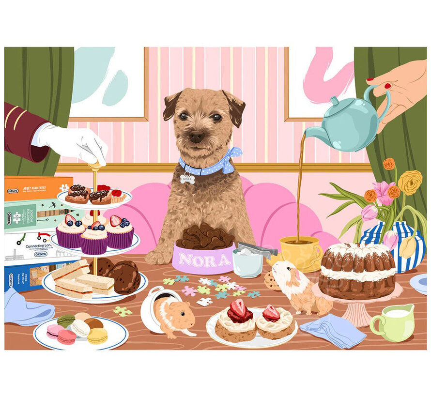 Gibsons Nibbles with Nora Puzzle 1000pcs RETIRED