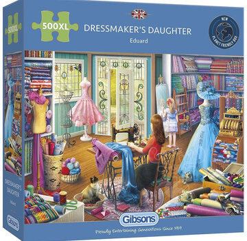 Gibsons Gibsons Dressmaker's Daughter Puzzle 500pcs XL RETIRED