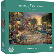 Gibsons Gibsons Thomas Kinkade: Amsterdam Café Puzzle 1000pcs RETIRED