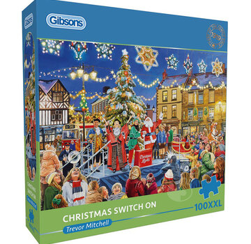 Gibsons Gibsons Christmas Switch On Puzzle 100pcs XXL