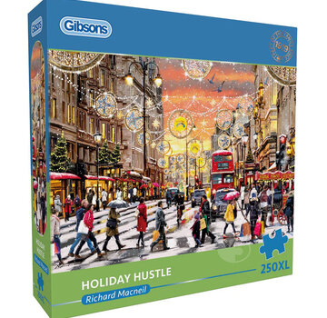 Gibsons Gibsons Holiday Hustle Puzzle 250pcs XL