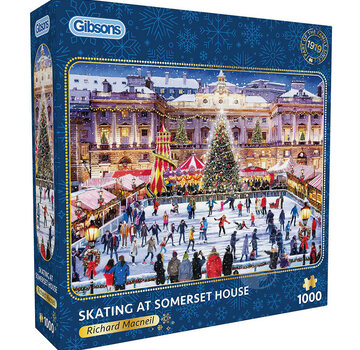 Gibsons Gibsons Skating at Somerset House Puzzle 1000pcs