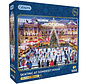 Gibsons Skating at Somerset House Puzzle 1000pcs