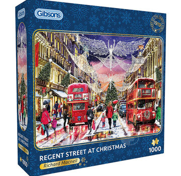 Gibsons Gibsons Regent Street at Christmas Puzzle 1000pcs