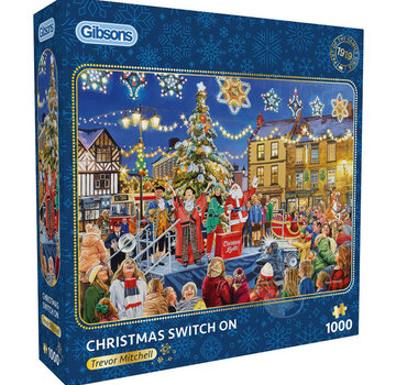 Gibsons Gibsons Christmas Switch On Puzzle 1000pcs
