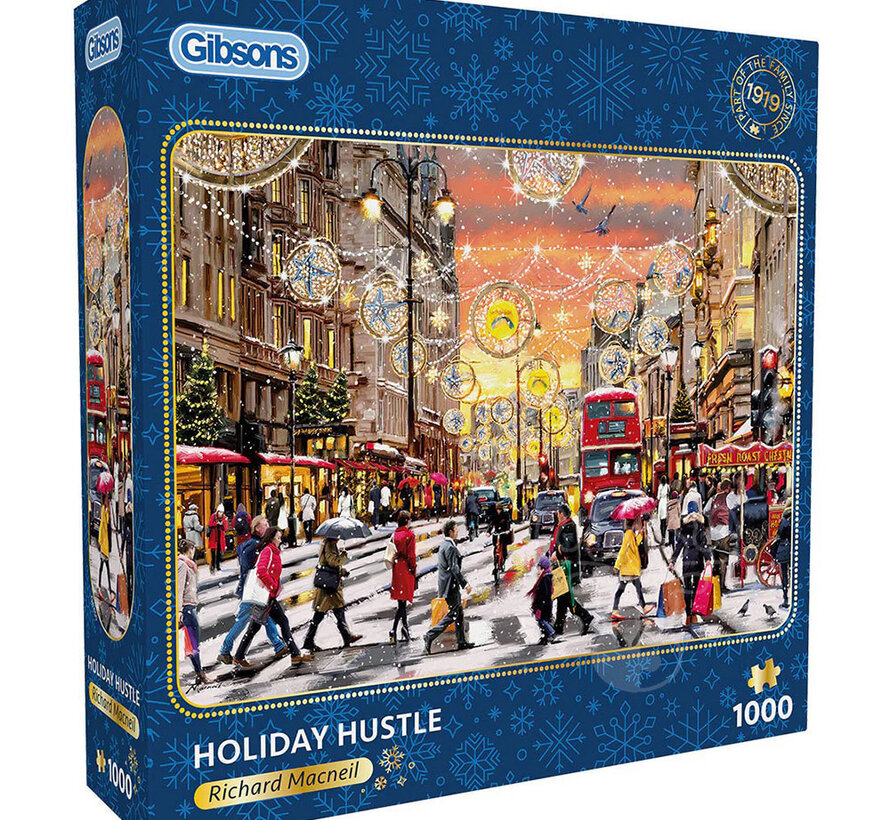 Gibsons Holiday Hustle Puzzle 1000pcs