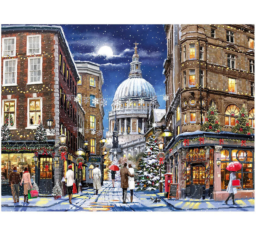 Gibsons St Paul's at Christmas Puzzle 1000pcs