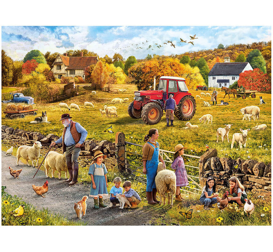 Gibsons Happy Harvest Puzzle 1000pcs