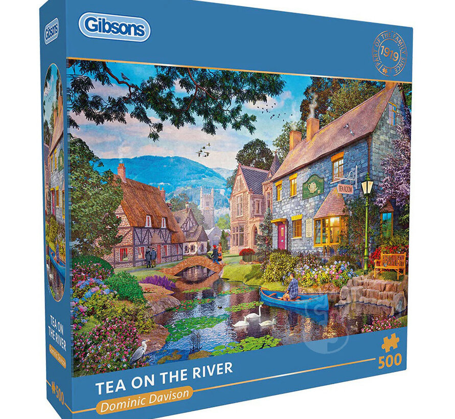 Gibsons Tea on the River Puzzle 500pcs