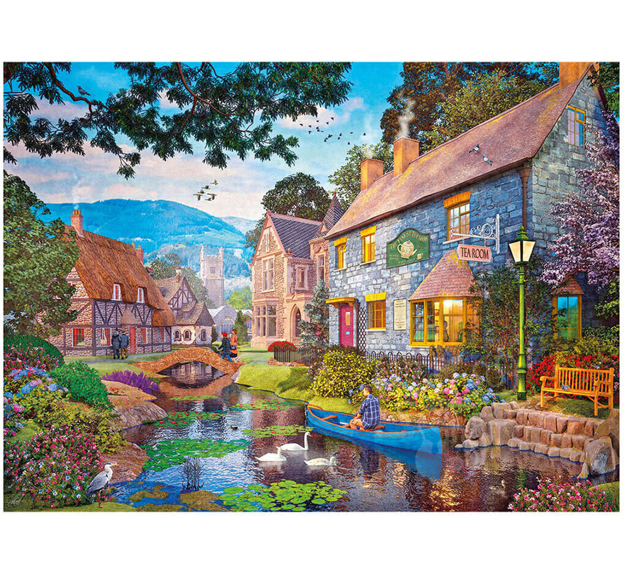 Gibsons Tea on the River Puzzle 500pcs