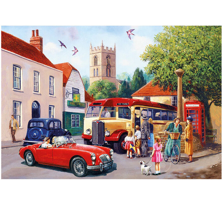 Gibsons Touring the Town Puzzle 500pcs