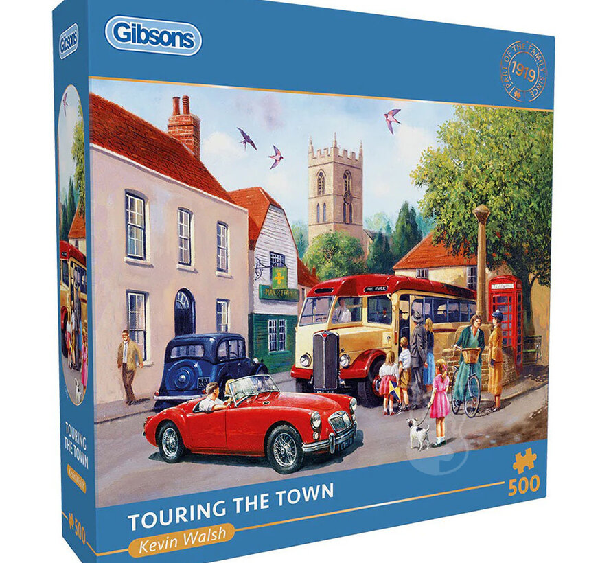 Gibsons Touring the Town Puzzle 500pcs