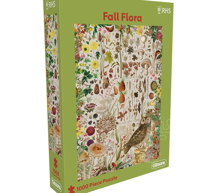 Gibsons RHS: Fall Flora Puzzle 1000pcs