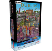 Gibsons Gibsons Dublin Cityscape Puzzle 500pcs