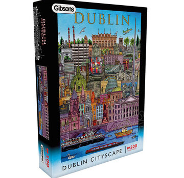 Gibsons Gibsons Dublin Cityscape Puzzle 500pcs