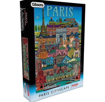 Gibsons Gibsons Paris Cityscape Puzzle 500pcs