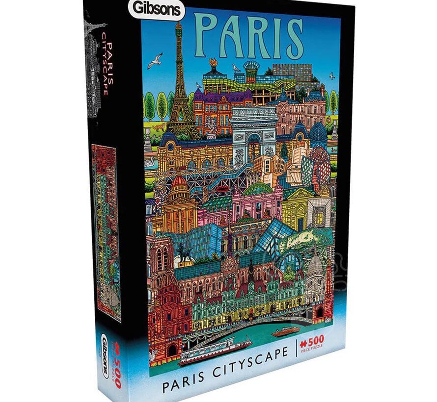 Gibsons Paris Cityscape Puzzle 500pcs
