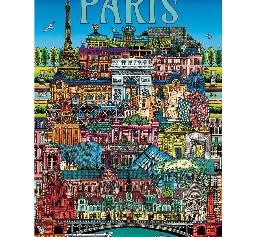 Gibsons Paris Cityscape Puzzle 500pcs