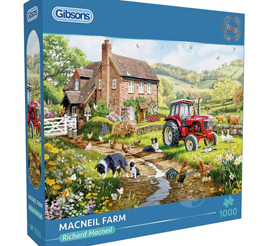 Gibsons Macneil Farm Puzzle 1000pcs